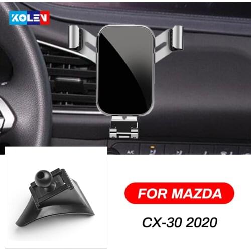 For Mazda CX-30 CX30 2020 Car Mobile Phone Holder Gravity Air Vent Stand Smart Phone Special Mount Support Navigation Bracket