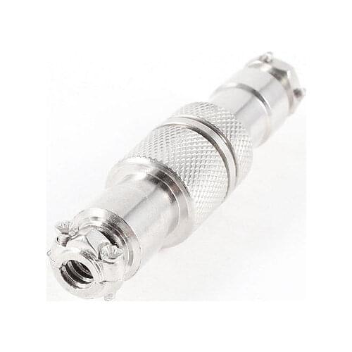 GX16-6 16mm 6 Pin Male Female Panel Metal Aviation Connecting Connector