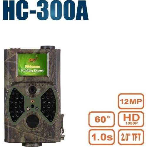 HC300A Hunting Camera HD Digital IR Infrared Trail Camera Chasse Camera Scouting Night Video GPRS GSM 12MP Hunting Camera