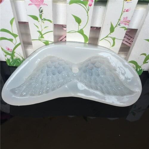 Angel Wings Wings Pendant Silicone Mold DIY resin jewelry pendant necklace pendant lanugo mold resin molds for jewelry