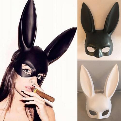 Nightclub Party Masks Halloween Princess Rabbit Fun Mask Bunny Girl Mask Christmas Gift Female Rabbit Cosplays Costume Mask New