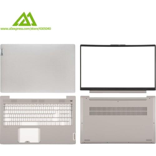 New Original LCD Front Bezel/Palmrest Upper Cover/Bottom Cover For Lenovo IdeaPad 5 15IIL05 15ITL05 15ARE05 GS557