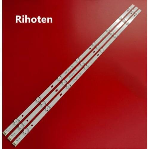 New Kit )3 PCS 8LED 850mm LED backlight strip for LG HC430DGN-SLNX1 43UF6400 43UF640V 43UF6407 43UH610V 43UH619V
