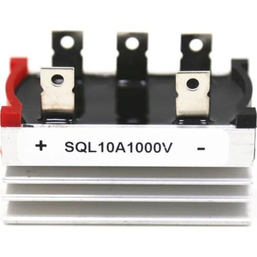 New rectifier Electric Generator 3-phase bridge Rectification SQL10A SQL1010 SQL10-10 10A 1000V for Rectifier Charger Generator