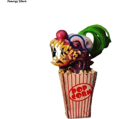 Monster Bookends Skull Figurines Devil Statue Resin Sculpture Decor Crafts Horror Peeping On The Bookshelf Monster Human Face