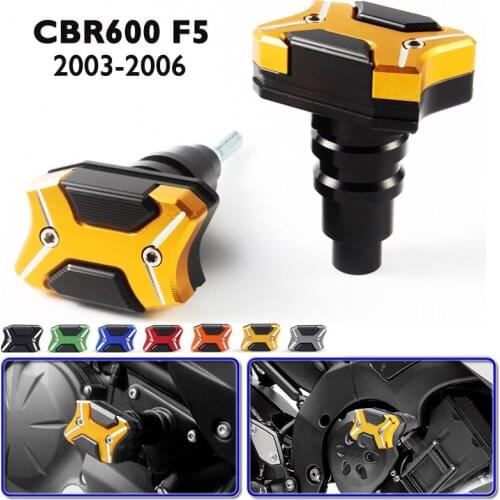 Motorcycle Frame Slider Crash Pad Cover Protector for Honda CBR600 F5 2003-2006