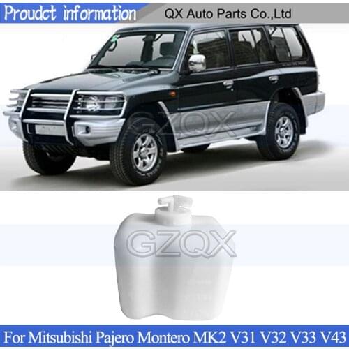 CAPQX Assistant water tank For Mitsubishi Pajero Montero MK2 V31 V32 V33 V43 Car Engine Coolant Reservoir expansion tank