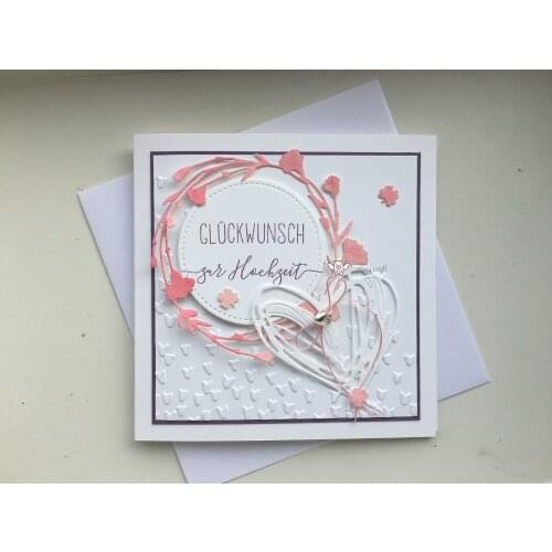 Mmao Crafts Metal Steel Cutting Dies New Wreath decoration Stencil For DIY Scrapbooking Paper/photo Cards Embossing Dies