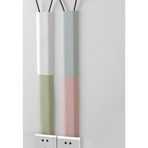 Self-Adhesive Raceway Wall Cord Duct Cover Cable Duct Ties Fixer Wire Organizer Holder Hide Fixing Clamp