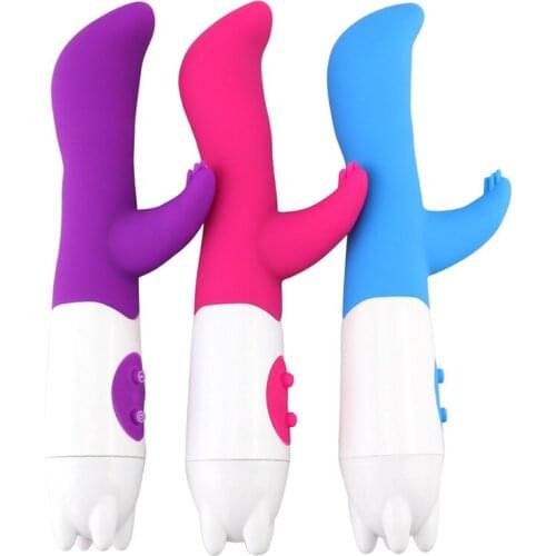 3 Color G Spot Dildo Vibrator for Women Silicone Waterproof Dual Vibration Female Vagina Clitoris Massager Sex Toys For Women