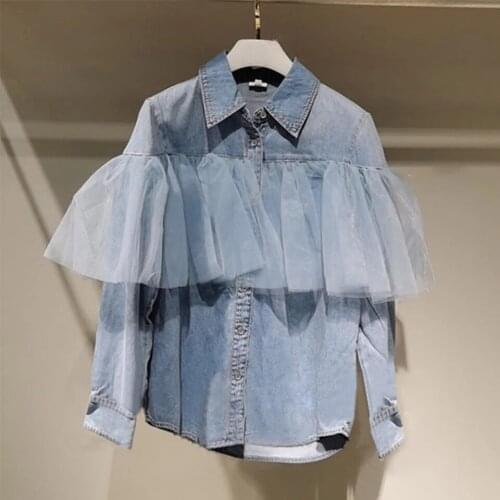TSXT Womens Denim Shirts