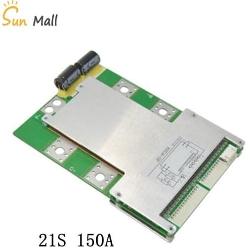 21S 150A high current with Balance Same port BMS Lithium battery protection board Iron lithium polymer board good quality
