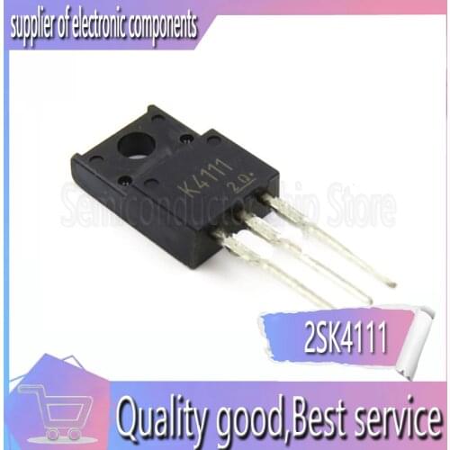 10pcs/lot K4111 2SK4111 New stock TO-220F 600V 10A