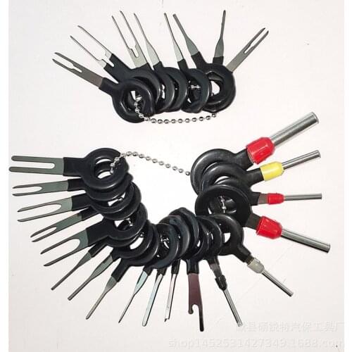 18/11/3 pcs Car Terminal Removal Tool Motorist Kit Car Accessories Auto Repair Tool Stylus Wire Crimp Pin Extractor Puller