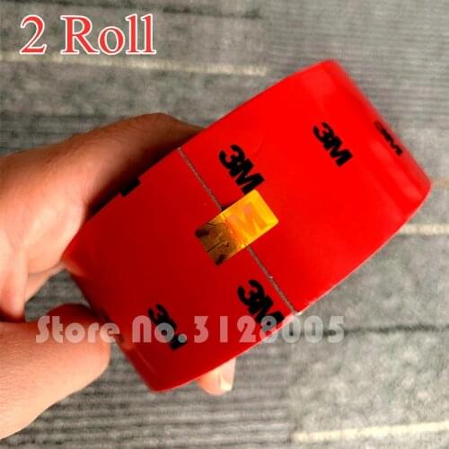 2 Roll 3M Car Home Special Strong Double Sided Tape Acrylic Foam Adhesive Auto Stickers Accessories 6/8/10/15/20/30/40mm