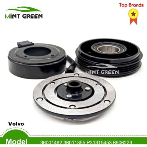 36001462 36011355 P31315453 6906223 31315453 31366155 31332386 Car AC Compressor Clutch For Volvo S60 V60 S80 II V70 III PXC16