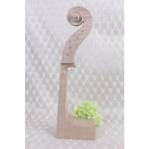 4/4 Cello Neck flame maple Cello Accessories High quality Pure hand work