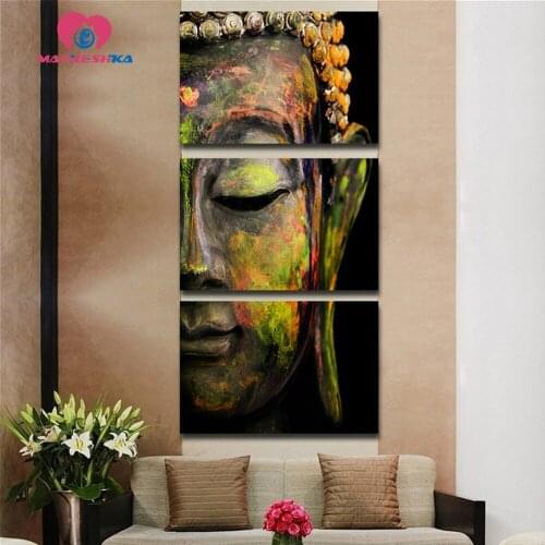 Diamond painting Buddha Pattern rhinestones diamond mosaic Embroidery kits cross stitch Diamond embroidery Modular pictures