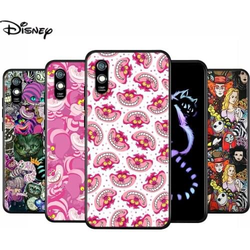 Silicone Cover Cheshire Cat Alice For Xiaomi Redmi 9 9T 9C 8 7 6 Pro 9AT 9A 8A 7A 6A S2 5 5A 4X GO Phone Case