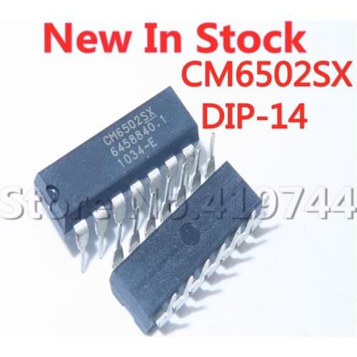 5PCS/LOT CM6502SX CM6502 DIP-14 power management chip In Stock NEW original IC
