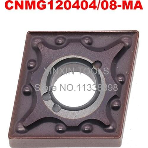CNMG120404-MA/CNMG120408-MA*10PCS Turning for stainless steel for MCLNR/MCMNN/MCKNR Turning Tool holder