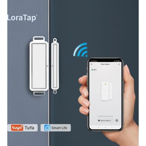 Tuya Smart Life WiFi Door and Window Sensor Door Open / Closed Detectors WiFi App Notification Alert Security Alarm