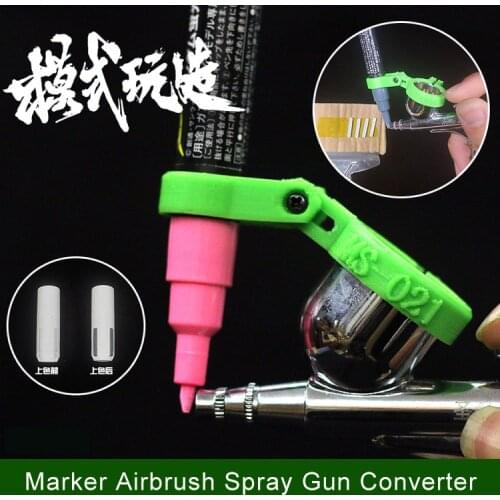 Gundam military model painting tool Marker Airbrush Adapter