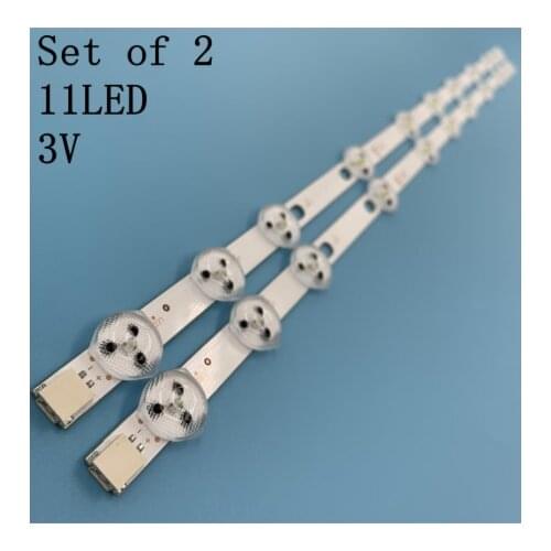 Set of 2 lights VES315WNDS VES315WNDX VES315WNDL VES315WNDL VES315WNDX VES315WNDX VES315WNDL VES315WNDB 575mm for LG Innotek 32"