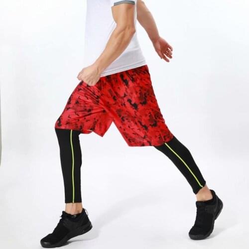 Summer Basketball Training Shorts Men Outdoor Running Sport Jersey Shorts Male Loose Breathable Gym Fitness Short Trouser