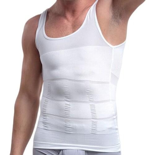 Mens Body Shaping Vest Waist Trainer Corset Slimming Corsets Clothes Slimming Tummy Trimmer Shapewear Vest Shape Tops