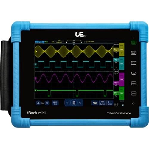 TO1000 Series Tablet oscilloscope, will bring you an excellent operation experience which is different from traditional
