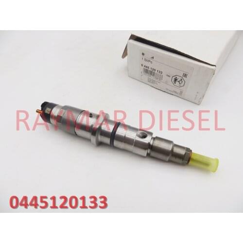 Genuine common rail fuel injector assy 0445120038, 0445120133 for QSL 3965749, 4945463, 4993482