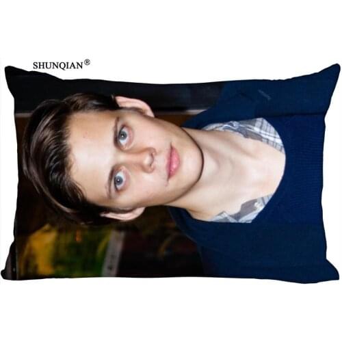 Custom Bill Skarsgard Rectangle Pillowcase zipper Classic Pillow Case Customized Pillow Case Covers (Two Sides)