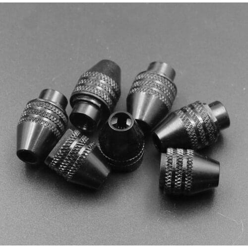 Practical 0.3-3.2mm Multi Drill Chuck Keyless For Rotary Tools Keyless Drill Bit Chucks Adapter Converter Universal Mini Chuck