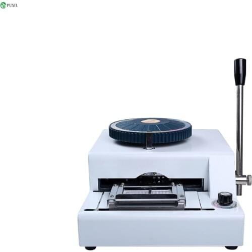 Convex code printer pressure code machine code machine VIP membership card typewriter PVC manual embossing machine