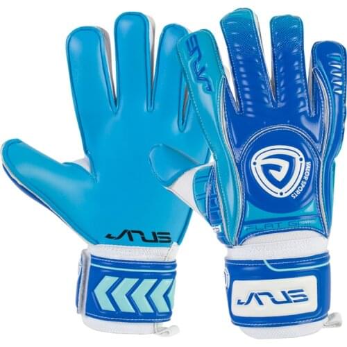 Professional Kids Men Goalkeeper Gloves 4mm Germany Thicken Latex Football Protection Guard Keeper Gloves Goalie Training Gloves