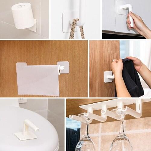 Tissue Hanger Storage Rack For Bathroom Toilet Under Cabinet Paper Roll Rack Towel Holder Kitchen Self-adhesive Accessories