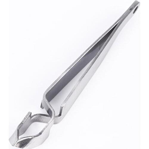 1PCS Stainless Steel Pet Flea Treatment Tick Removal Tool Set Fork Tweezers Clip For Dog Cat Supplies