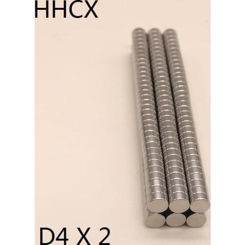 10 20 50 100 200pcs/lot Disc magnet 4*2 N35 NdFeB Magnet 4x2 Magnets 4 x 2