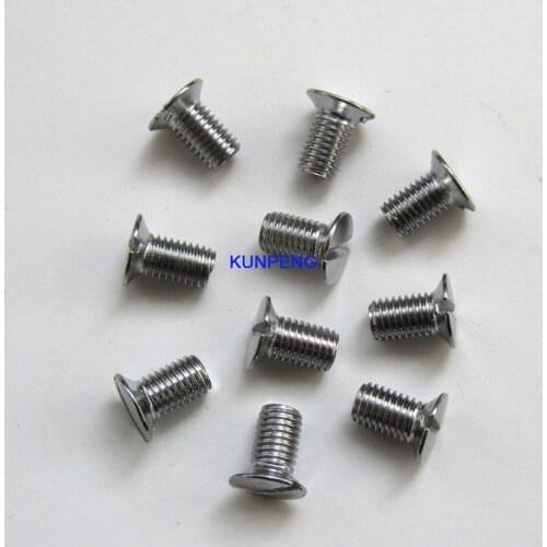 10PCS #SS-2110710-TP NEEDLE PLATE SCREW fit for JUKI MO-2500 MO-2504,MO-2514,MO-2516