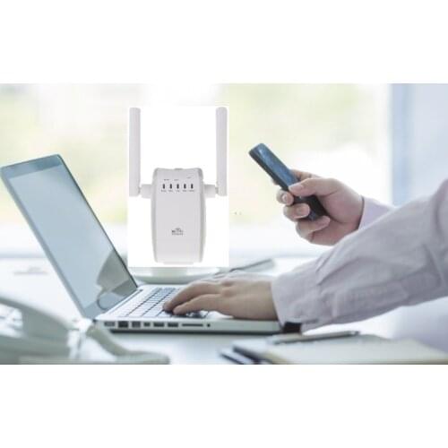300Mbps Wifi Repeater Network Range Extender Booster Dual External Antenna WiFi Router