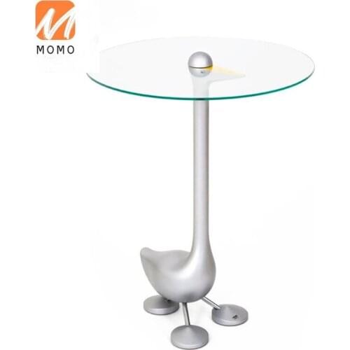 Creative Animal Duck Shape Classic Cute Coffee Table Design Bedside Table Side Table Corner Table Decoration