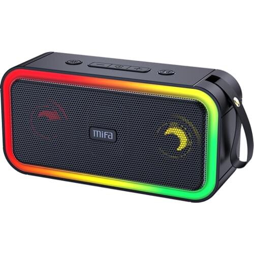 Mifa F60 40W Output Power Bluetooth Speaker with Class D Amplifier Excellent Bass Performace Hifi speaker,IPX7 waterproof