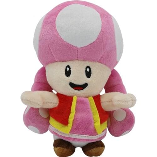 17CM Mushroom Sister Soft Stuffed Doll Plush Toy Kids Gift