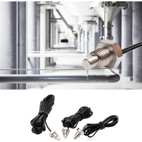 New NTC 10K Thermistor Temperature Sensor M8 Thread Probe Cable 1m 2m 3m Waterproof