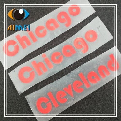Custom Garment Rubber Labels With Thermal Transfer On T-Shirt Washable Label Custom Heat Transfer Silicone Clothing Tags Diy