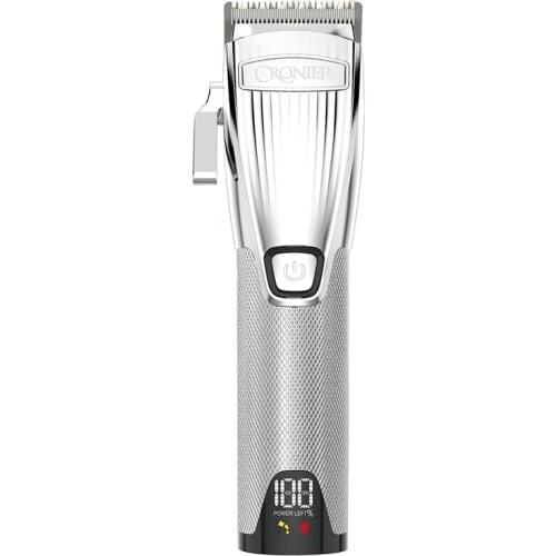 Adjustable cordless professional hair clipper barber shop hair trimmer powerful electric men hair cutting miachine LCD display