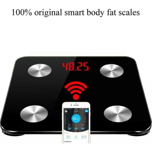 Best selling Digital Bathroom Weight Scale Body Fat Weighting Scales Floor Smart bmi mi Scale Room Balance Bluetooth 20 Data