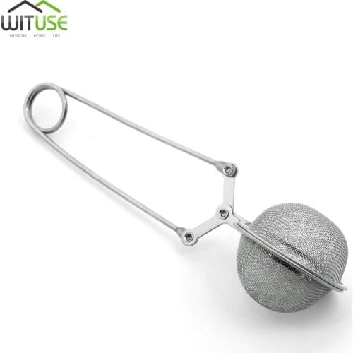 Mesh Tea Strainer Stainless Steel Tea Infuser Reusable Metal Tea Bag Filter Loose Leaf Green Tea Strainer for Mug Teapot Teaware