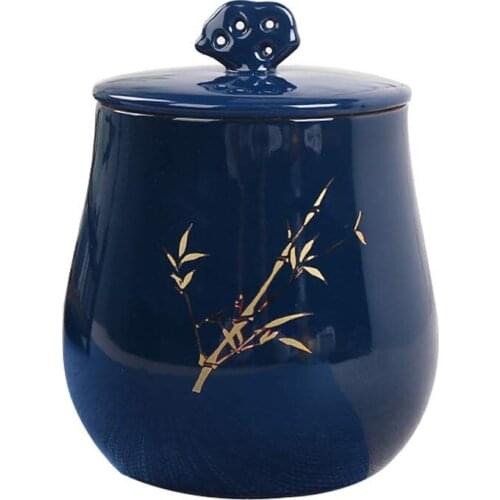 Dear Pet Memorials Cremation Urn Cremation Urn Ceramic for Pet and Human Ashes Handpainted Flower of Ashes